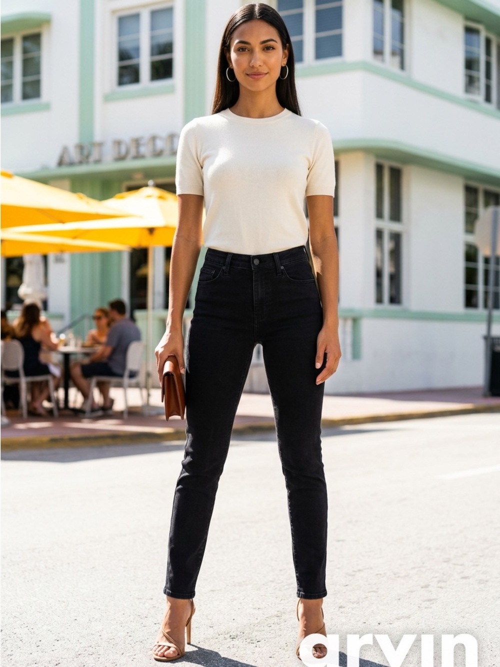 Denizen from Levi's Black Skinny Jeans